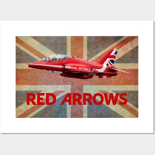 The Red Arrows and The Union Jack Posters and Art